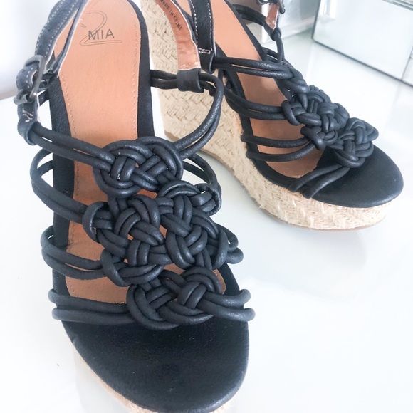 Mia 2 Espadrille Wedges | Size 6 | Gently Worn - Picture 2 of 6